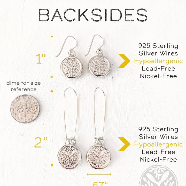 Seed and Sky - Wholesale Dangle Earrings - Whale Silver Earring2