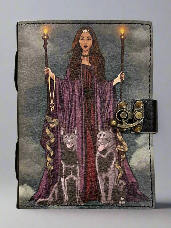 Hekate Journal | Hekate with her dogs | Goddess | Hecate | for wholesale by SunlitSage
