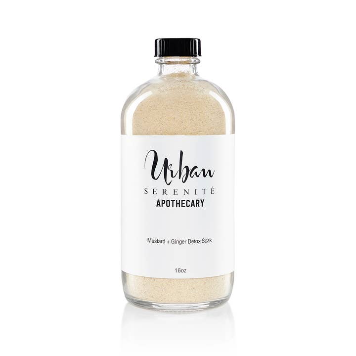 Mustard and Ginger Detox Soak for wholesale by Urban Serenitè