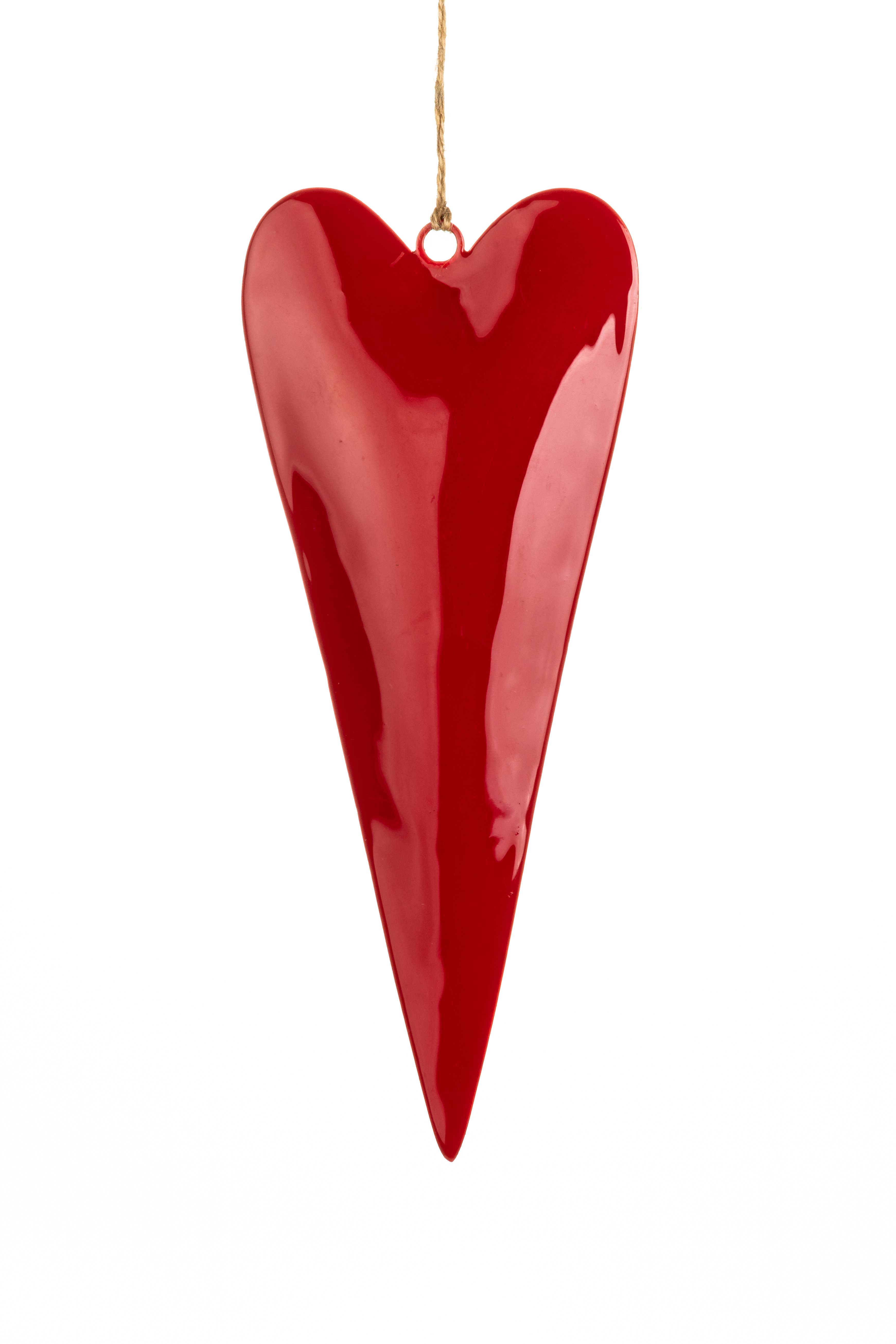 Shoeless Joe Ltd – wholesale Ornament – Slim Red Heart2