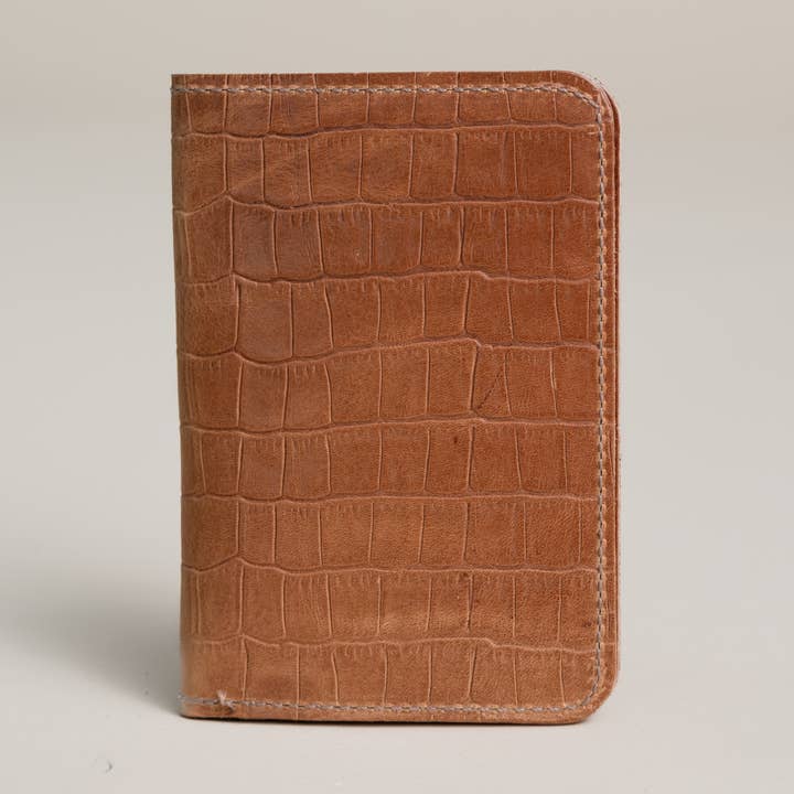 Passport | Luxe Natural Croc for wholesale by Stash