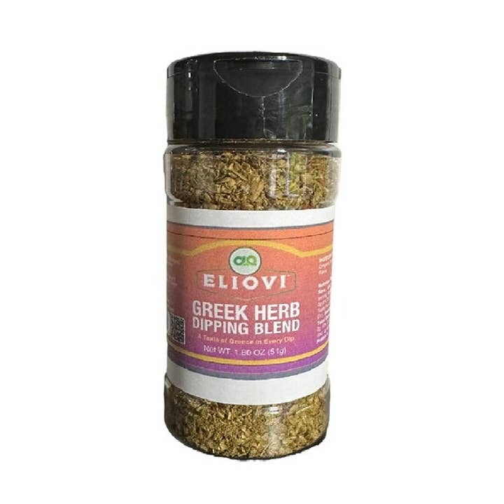 Eliovi Griechische Kräuter-Dip-Mischung – Authentische mediterrane Gewürzmischung (51 g) für den Großhandel von Alpha Omega Imports, Inc