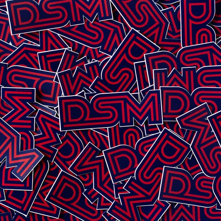 DSM Sticker for wholesale by Hangry Hippos