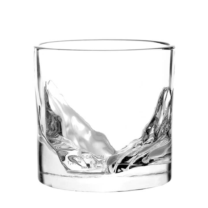 Viva | Espro | Liiton - Wholesale Cocktail/Liquor Glass - Grand Canyon - 2-Piece Crystal Bourbon Whiskey Glass Set