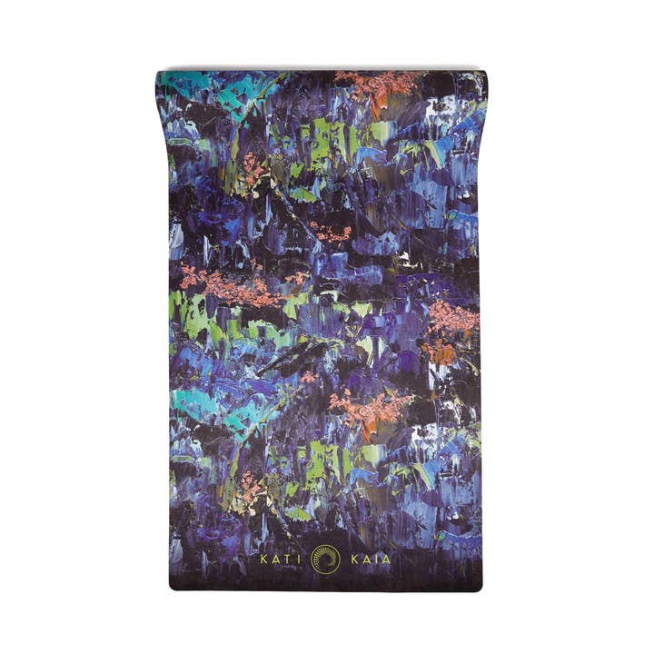Melete Blue Artist Yoga Mat - Creative Home/Studio for wholesale by KATI KAIA