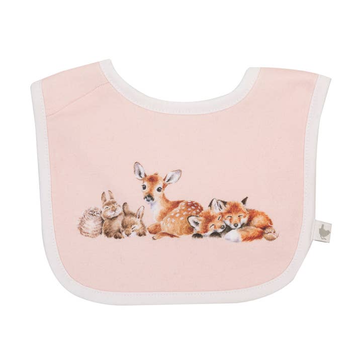 Conjunto de Oferta de Babete Little Wren - Pequena Floresta por atacado de Wrendale Designs Ltd