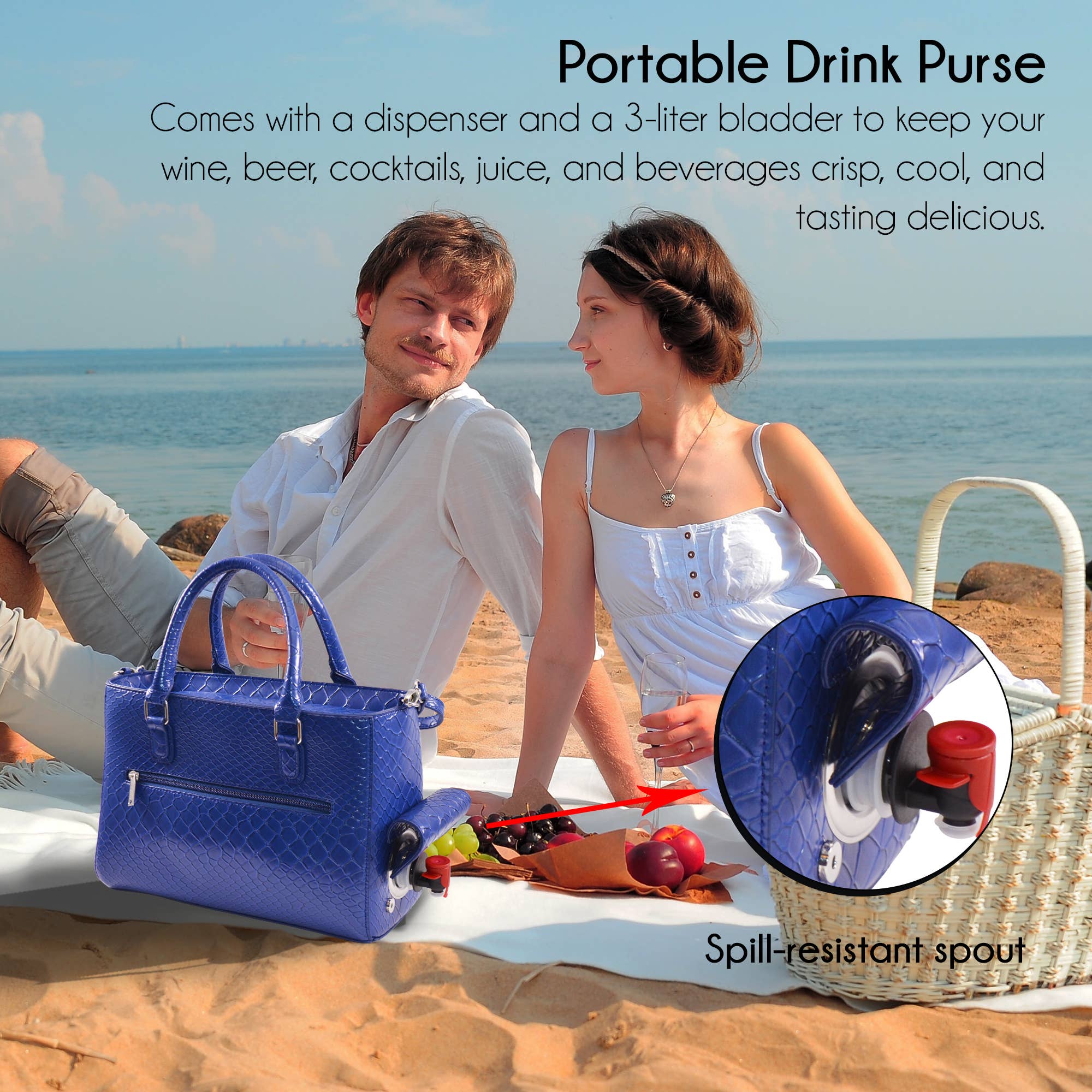 Primeware Inc. - Wholesale Wine Tote - Drink Purse | Wine Purse Burmese Design6