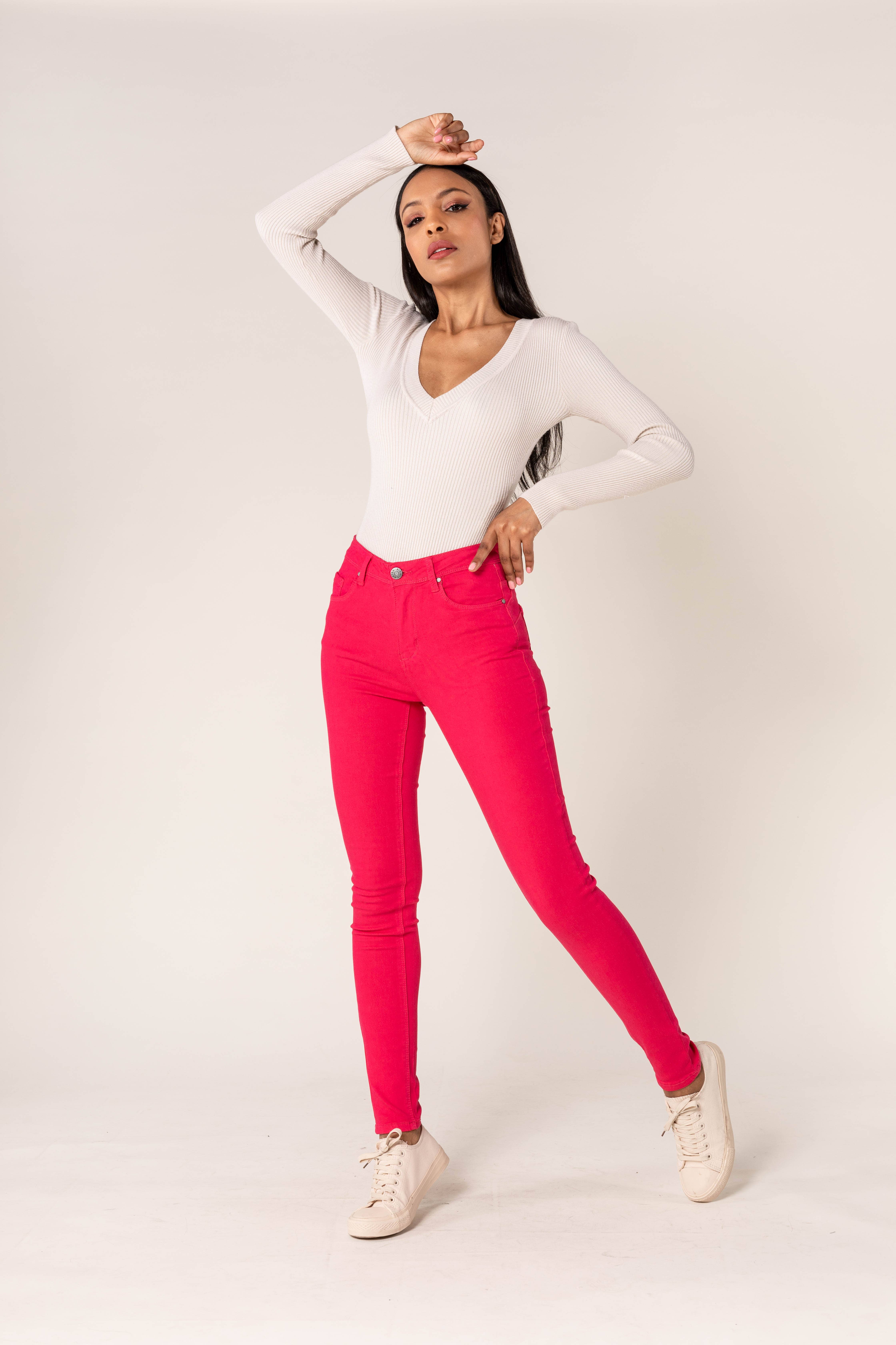 Nina Carter - Wholesale Jeans - Women's - Skinny Push Up Comfortable High Waist Super Stretch P10654