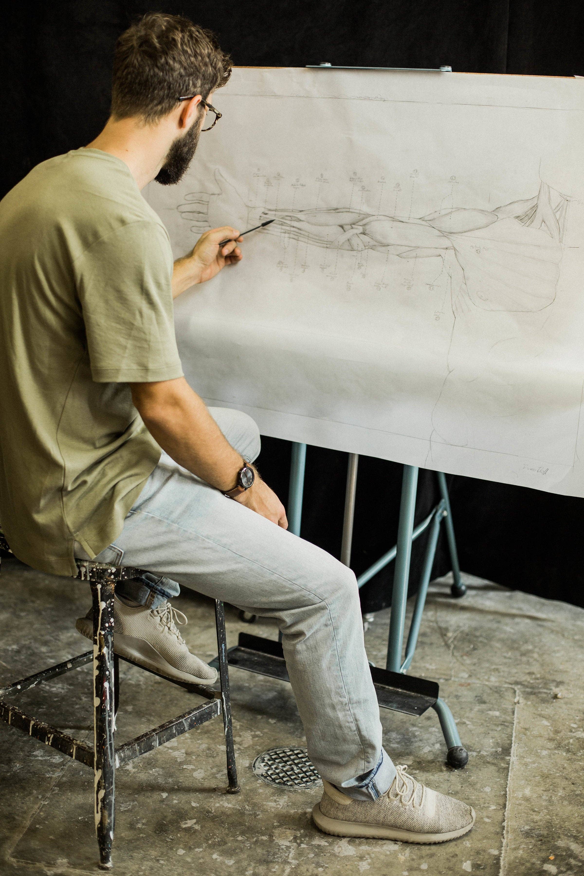 dellsculpture - Wholesale Sculpture - ANATOMICAL ARM9