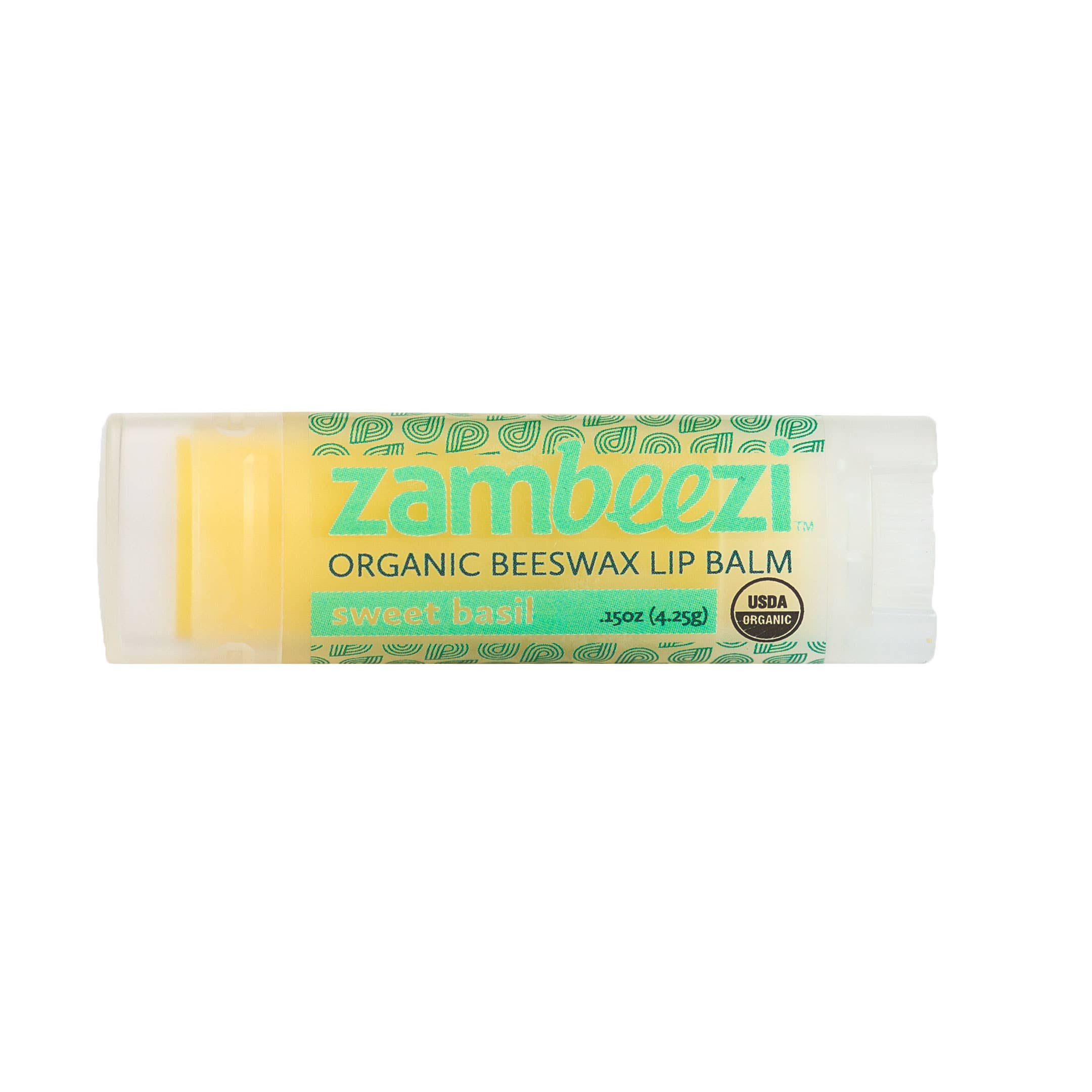 Zambeezi – wholesale Lip Balm – Sweet Basil Organic Beeswax Lip Balm2