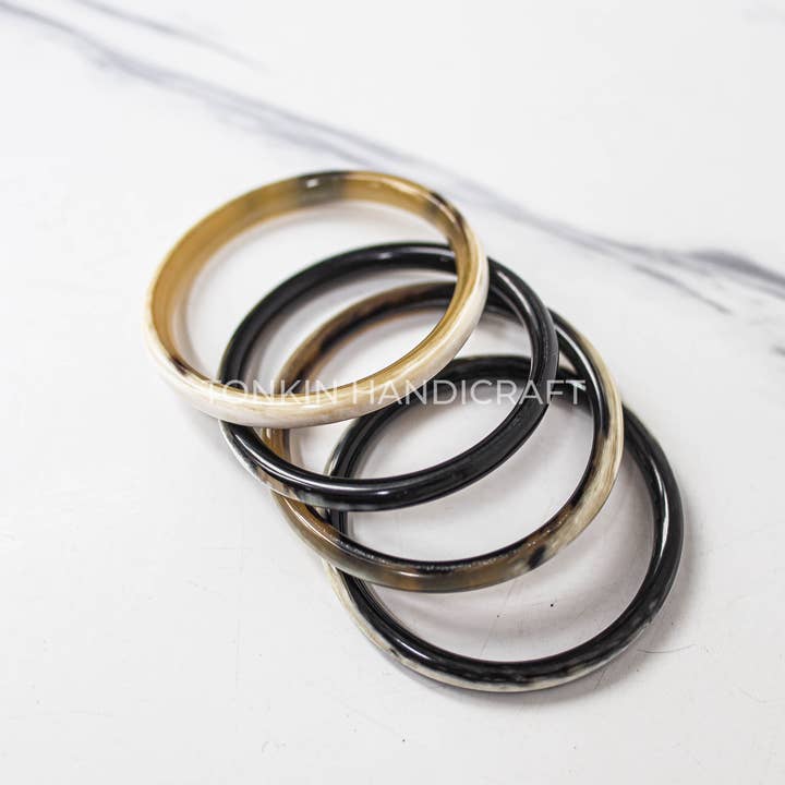 Nhiên Horn Bangle Bracelet and other Purchase Wholesale personalized wristbands. Free Returns & Net 60 Terms on Faire trending on Faire.