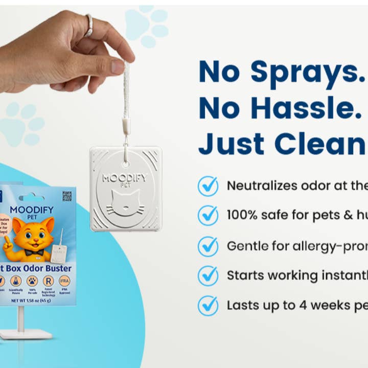 MoodifyPet - Wholesale Pet Deodorizing Spray - MoodifyPet Cat Litter Box Odor Eliminator7