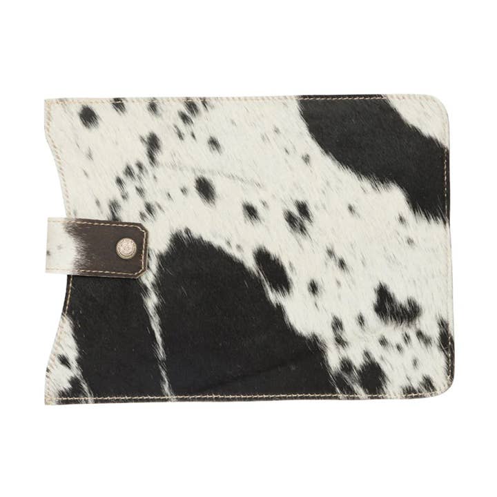 Western Hairon Leather I-pad Case for wholesale by The Co-Founder and Co.