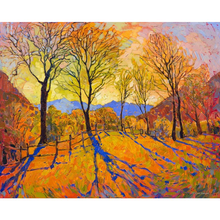 "Crystal Dawn" 16x20 Paper Print for wholesale by Erin Hanson