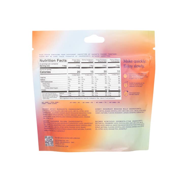 SAYSO - Wholesale Cocktail Mix/Syrup - Variety Pack - Cocktail or Mocktail Kit1