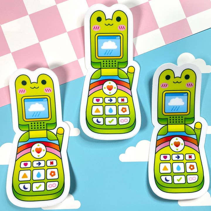 Kidnichols - Wholesale Sticker - Froggy Fan Sticker Pack | Frog lovers | Frogcore4