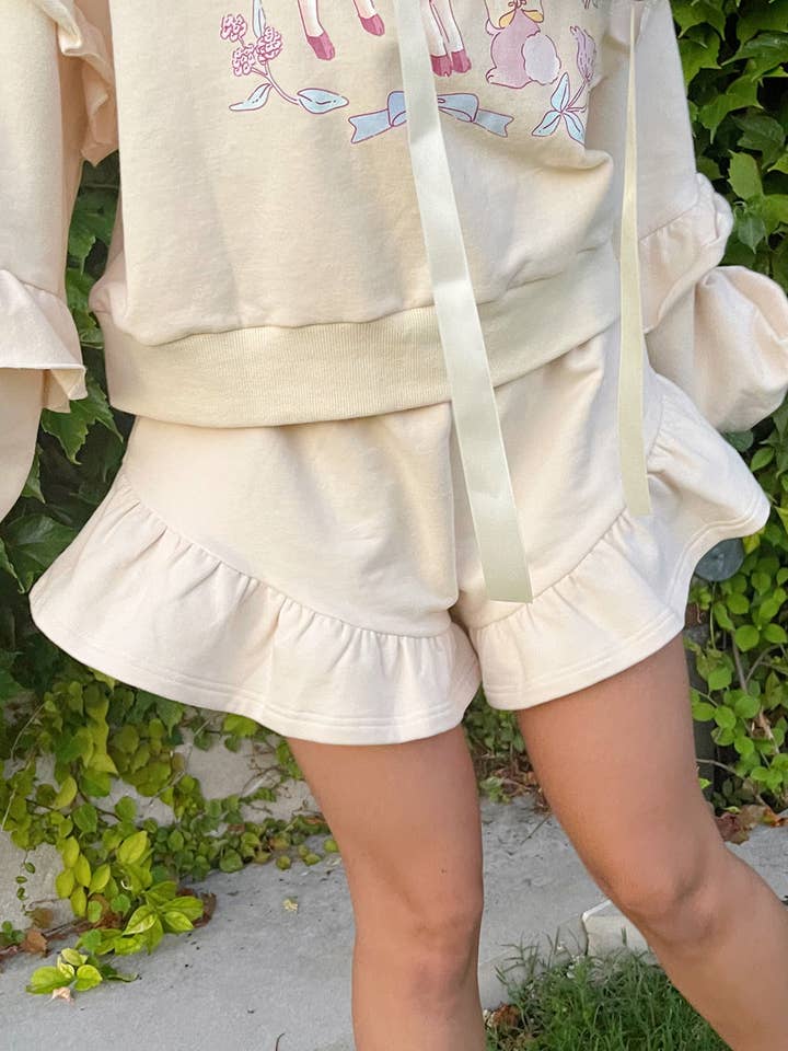 Short soufflé à l'abricot pour la vente par Miss Candyholic