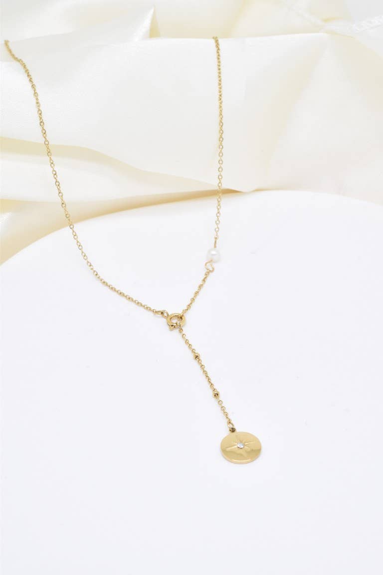 Kapyco - Wholesale Y-Neck/Lariat Necklace - Stainless steel necklace - BJ210254