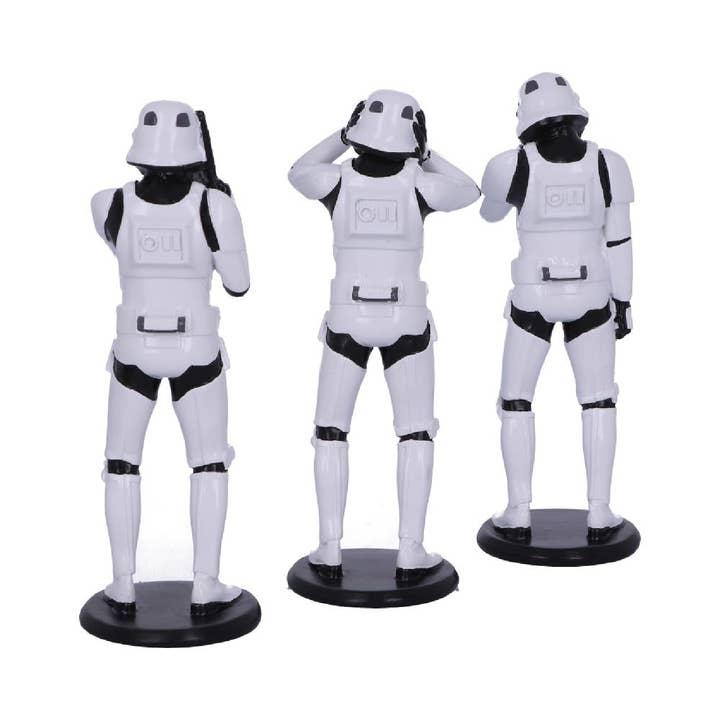 Jactal - Wholesale Decorative Figurine - Nemesis Now - Set of 3 Stormtroopers Statues 14cm1