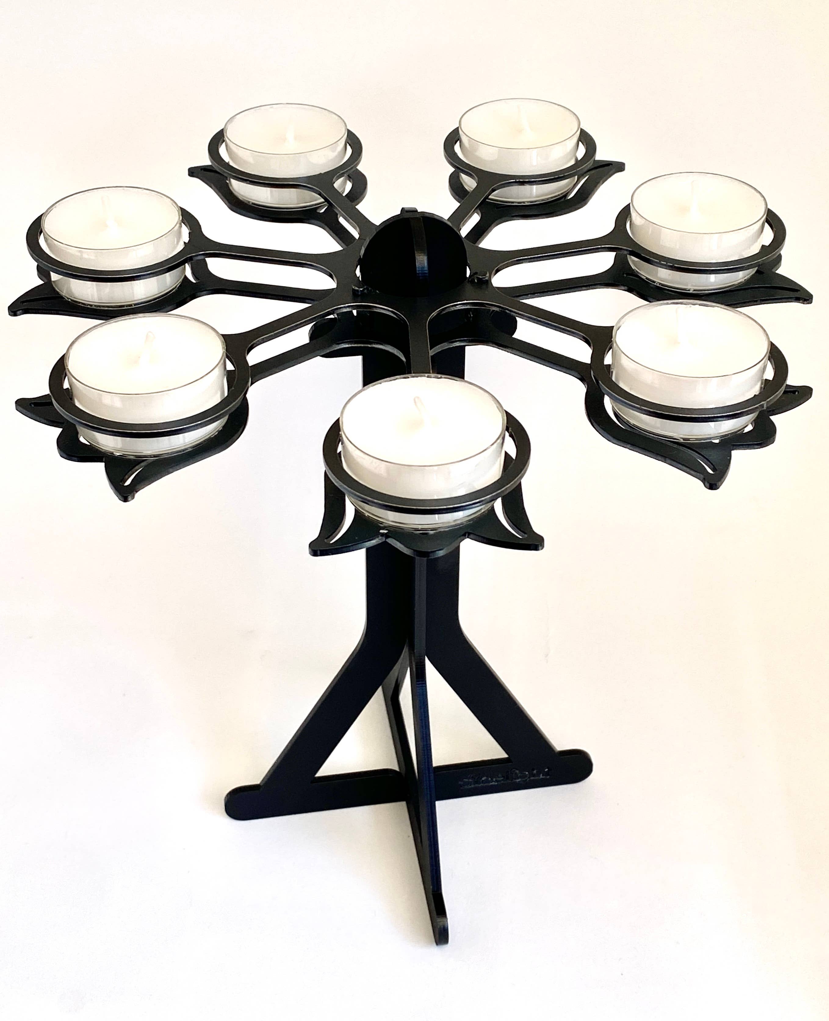 Candlestick and tealight holder | sustainable | local | Tulip for wholesale by Dinelight