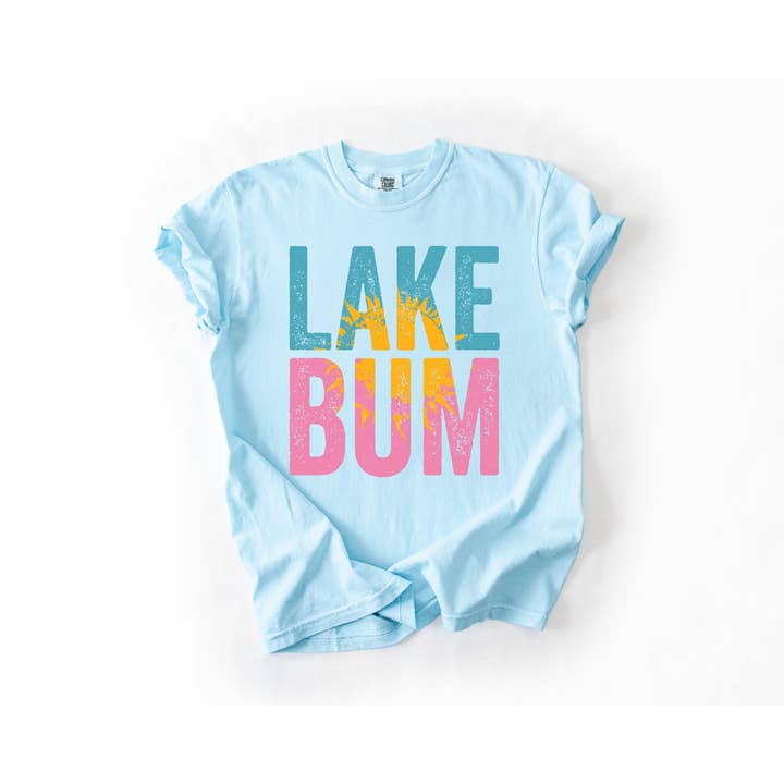 Refinery Number One LLC - Wholesale T-Shirt (Graphic) - Unisex - Lake Bum, Boat, Lake Life, Camping, Outdoor, Nature T-Shirt