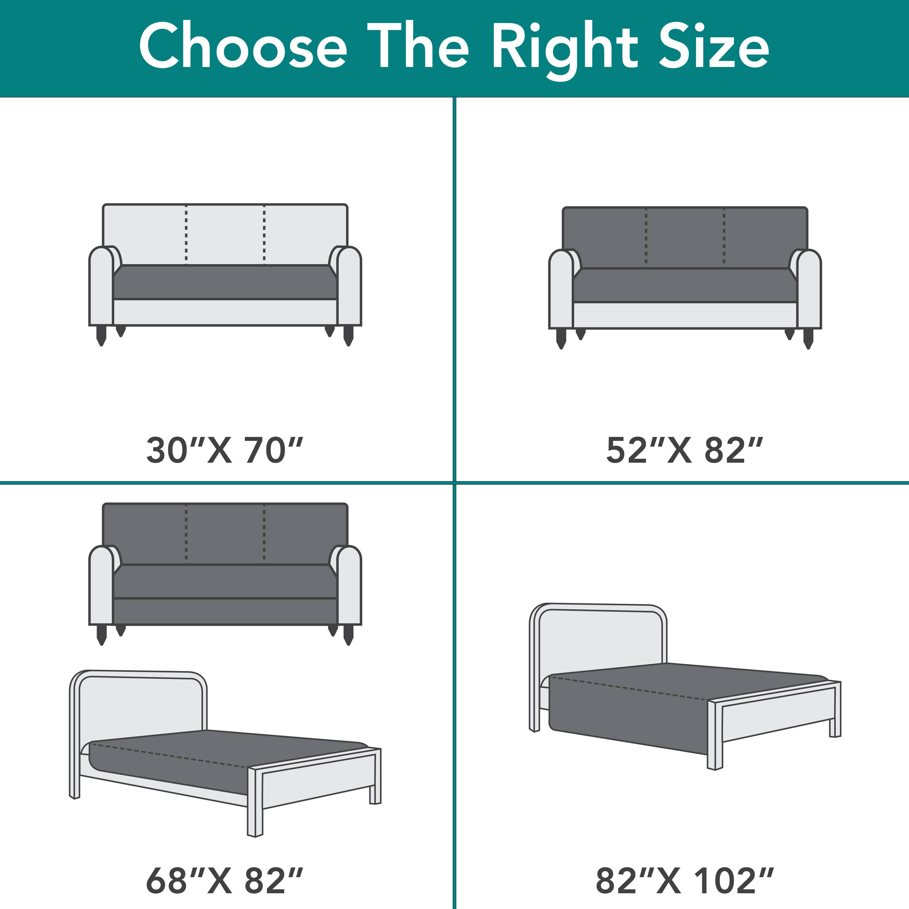 PetAmi - Vente Couverture – chat et chien - Housse de canapé imperméable pour animaux de compagnie36