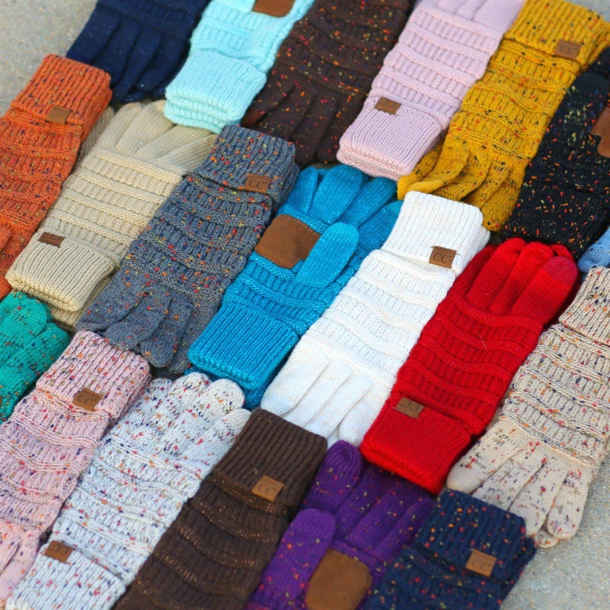 Truly Contagious – wholesale Gloves – Women's – CC Cozy Metallic Tech Screen Gloves ( G-20 METALLIC )13