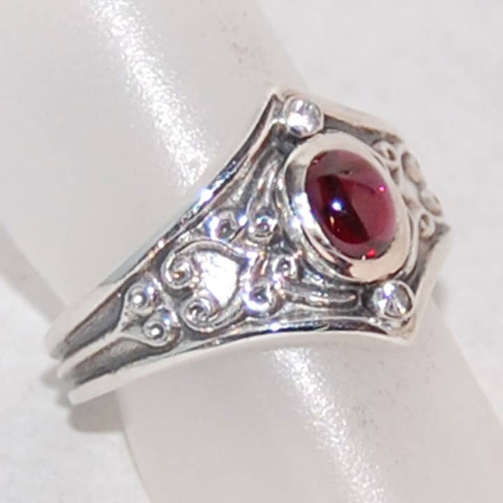 Hellenic granaatring voor wholesale door Kreitto jewels