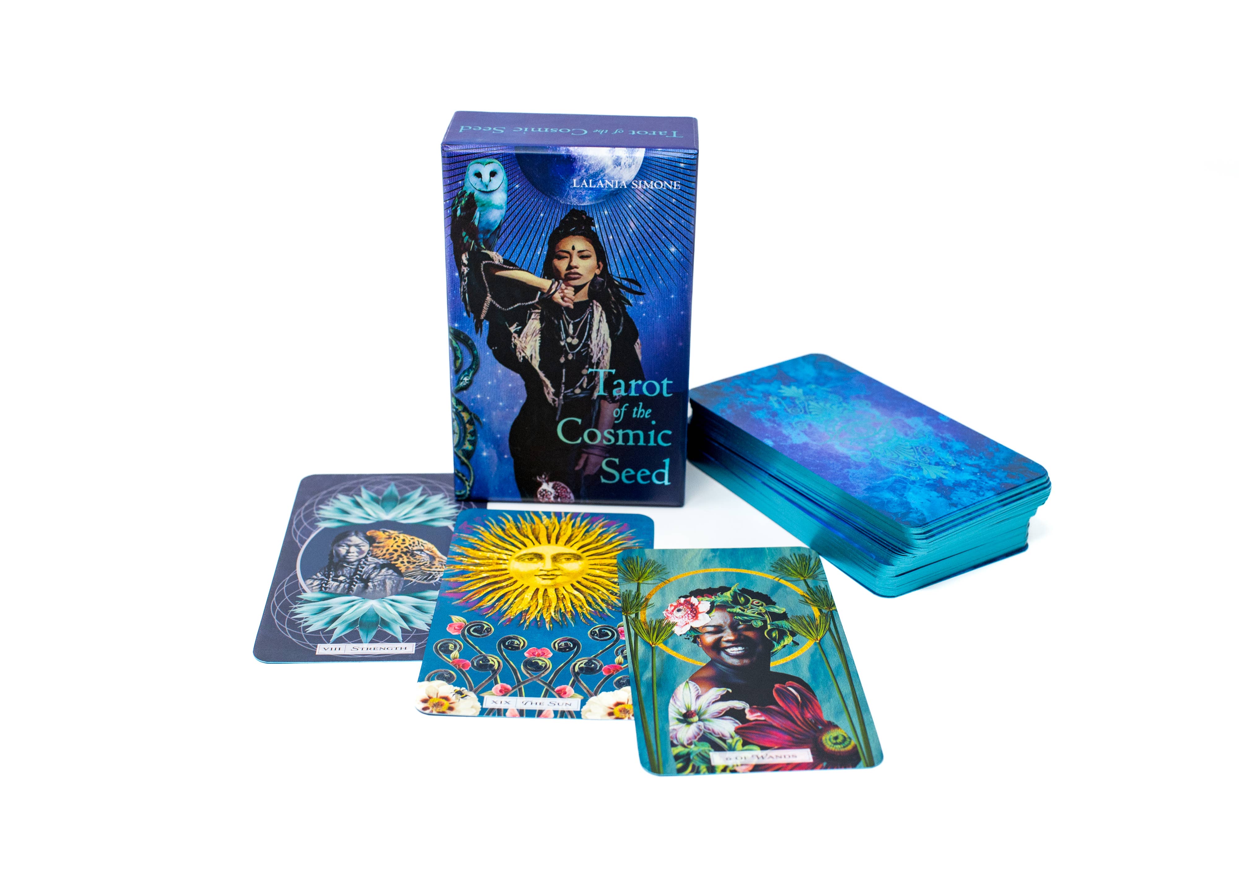 Red Wheel/Weiser LLC - Wholesale Tarot Cards - Tarot of the Cosmic Seed: 79 Cards & 80 Page Guidebook8