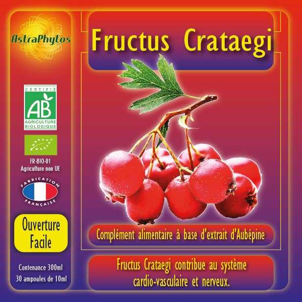 Astraphytos - Phytomars - Wholesale Oral Supplement/Vitamin - Fructus Crataegi Bio (Hawthorn) Astraphytos Ampoules