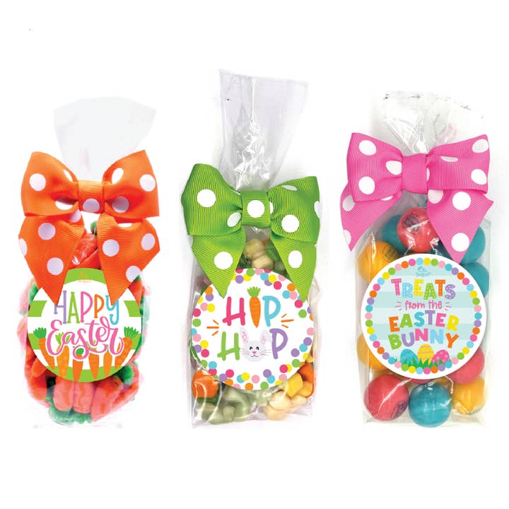 Candy Bags - Easter Asst #1 - Large - 12 Bags for wholesale by Oh, Sugar!