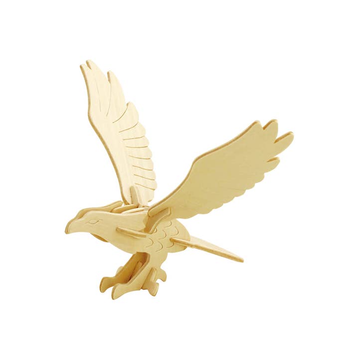 Hands Craft - Wholesale Puzzle - Kids - 3D Wooden Puzzle: Eagle