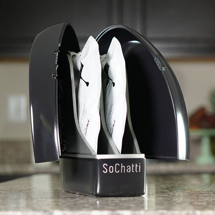 SoChatti Warmers - Black and Platinum for wholesale by Sochatti