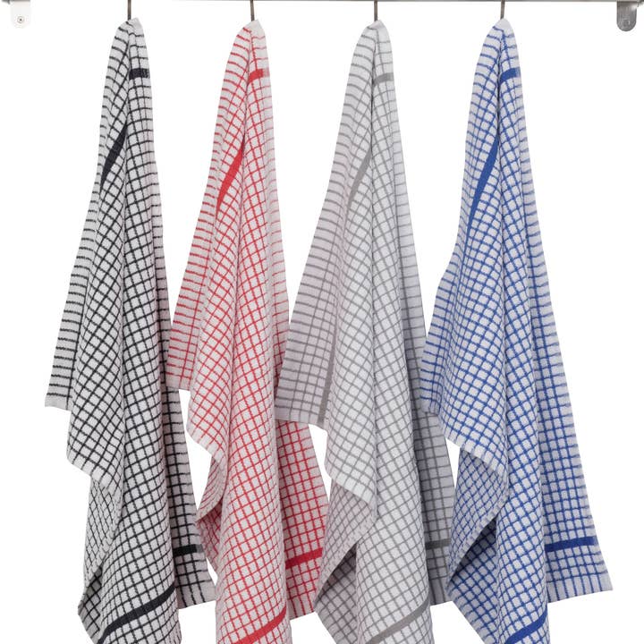 KAF Home Portuguese Grid Terry Kitchen Towel for wholesale by KAF Home
