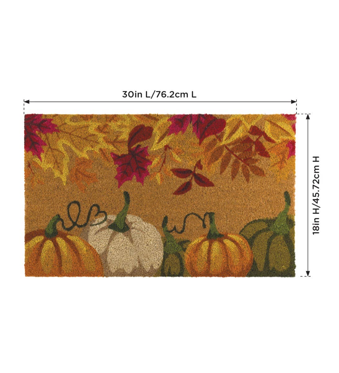 Multi Doormat Coir - Pumpkins for wholesale on Faire2