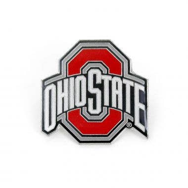 NCAA Ohio State Buckeyes Team Logo Pin for wholesale by Aminco USA