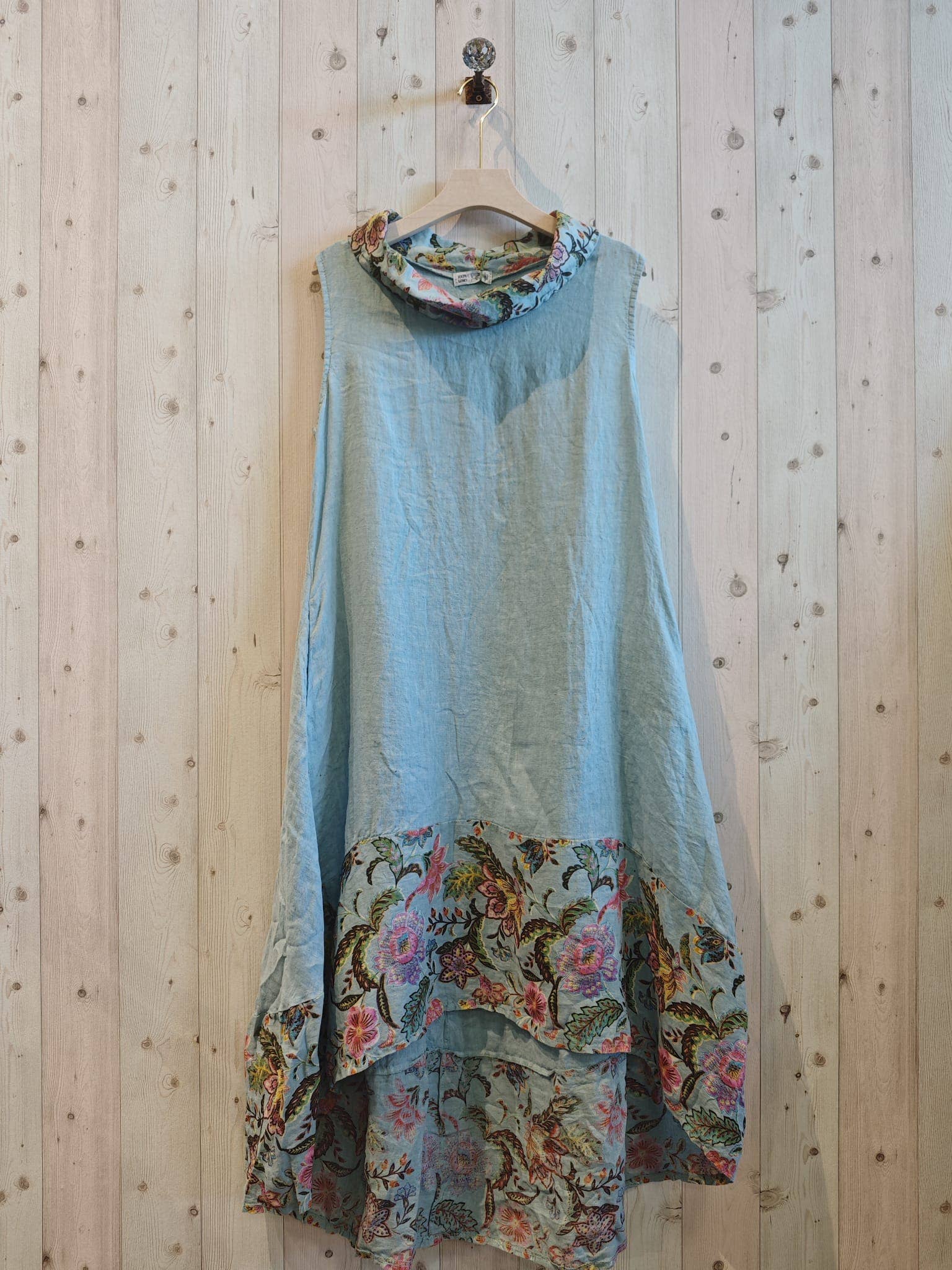 Linen & More – wholesale Dress – Women's – REF 26179 DRESS PRINTS 100% LINEN3