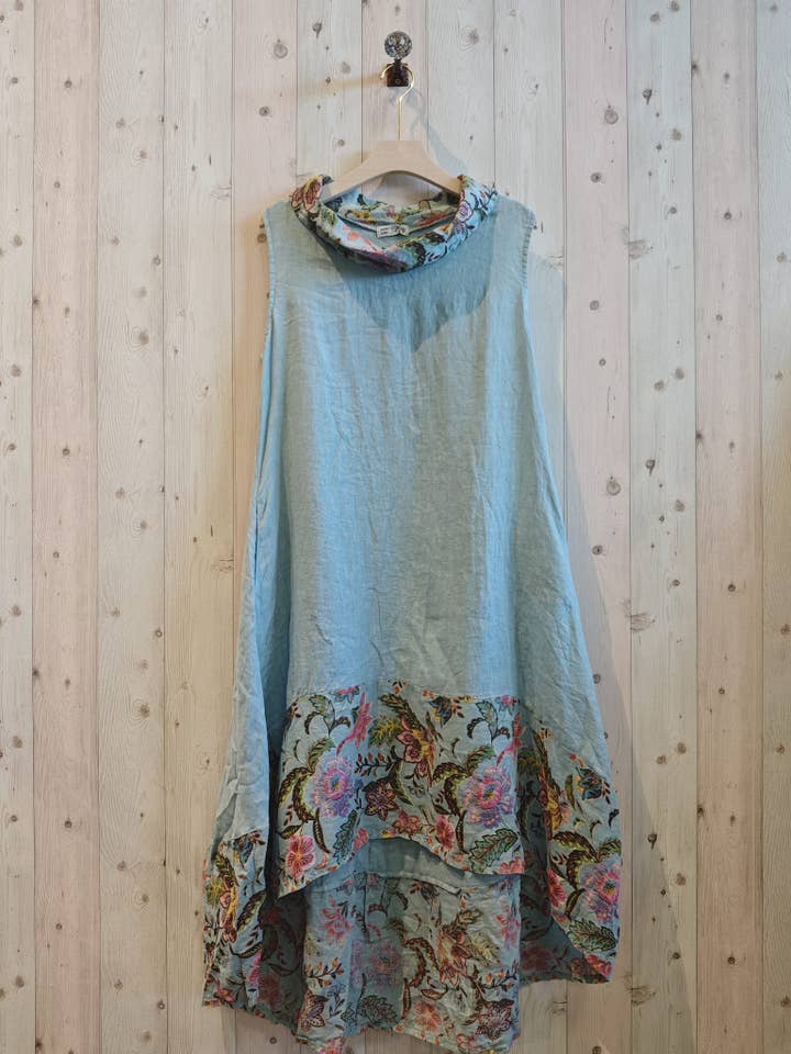 Linen & More – wholesale Dress – Women's – REF 26179 DRESS PRINTS 100% LINEN3