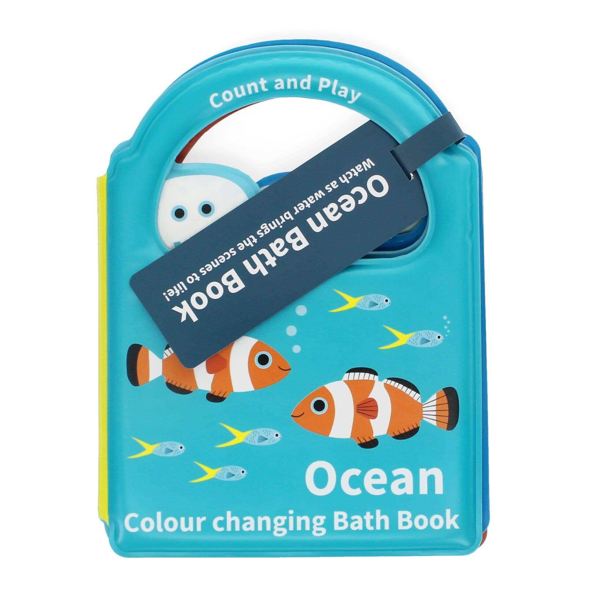 Rex B2B - UK - Wholesale Bath Toy - Baby - Colour Changing Bath Book - Ocean0