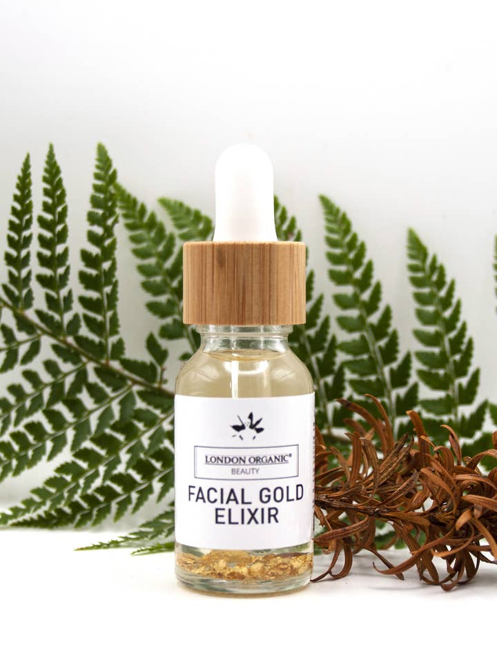 Facial Gold Elixir for wholesale by London Organic Beauty