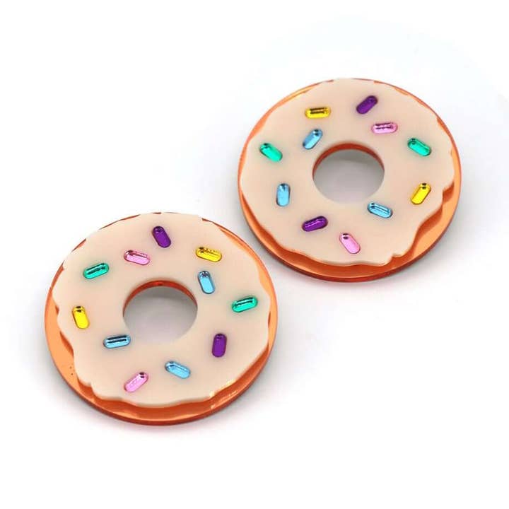 Donuts | Earrings for wholesale by Funk Da Queen