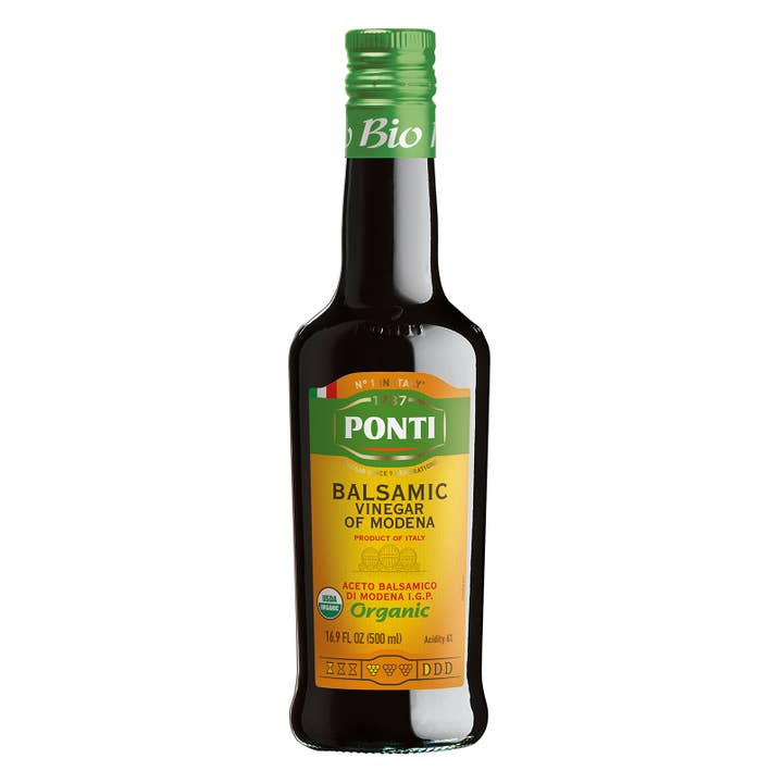 Ponti - Wholesale Vinegar - Balsamic Vinegar of Modena IGP Organic 16.9 Fl Oz