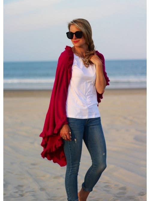 City Ruffle Shawls for wholesale by AprilMarin