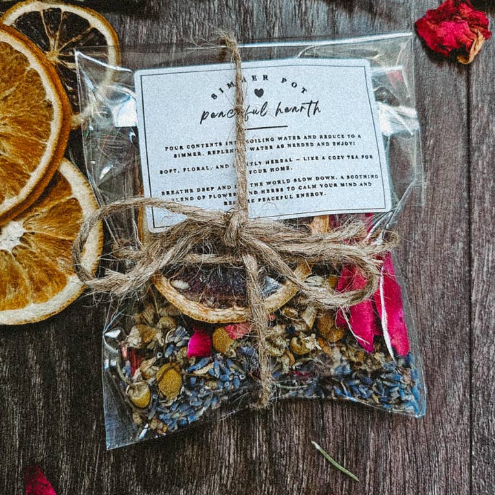 Foyer Paisible - Mélange pour Pot-Pourri pour la vente par Maisie James Co