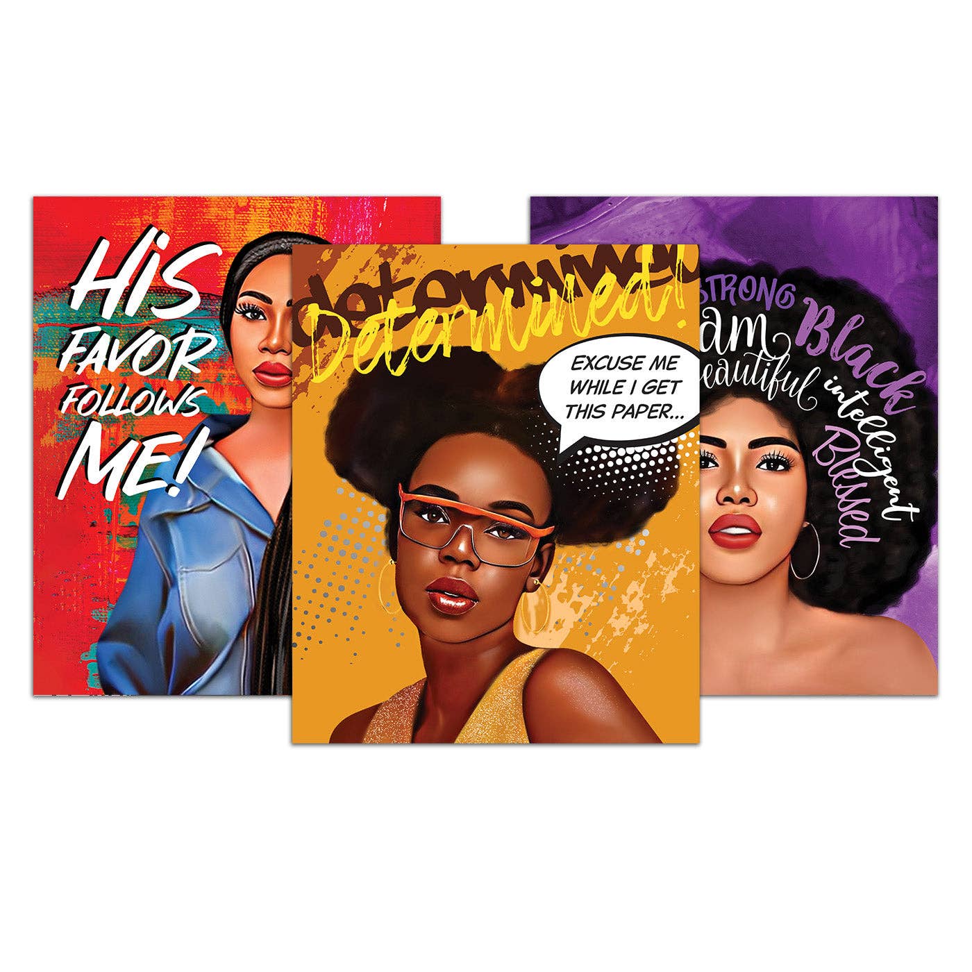 African American Expressions - Wholesale Folders - "I Am" Pocket Folder Set0