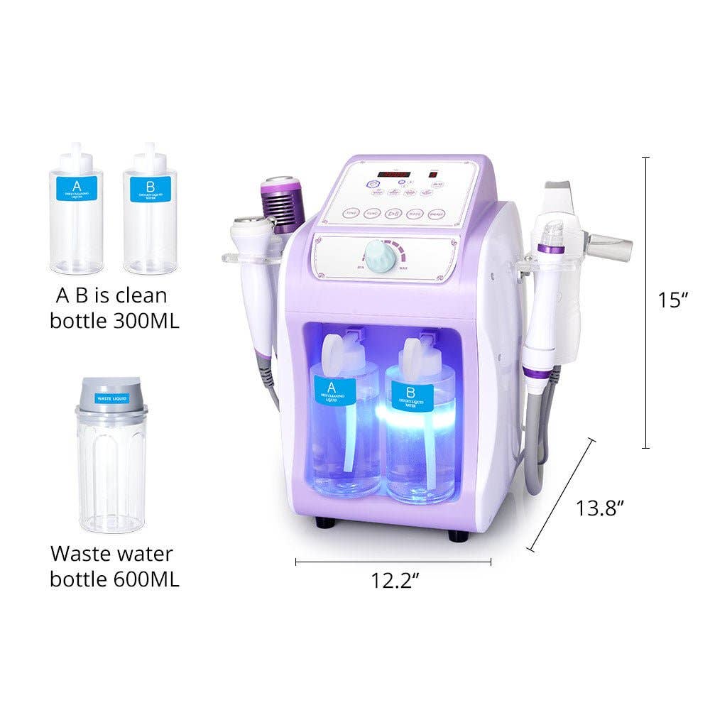 Cavitation Machines - Wholesale Electronic Skincare Device - Shape Tactics 6-in-1 Hydrodermabrasion Skin Rejuvenation System5