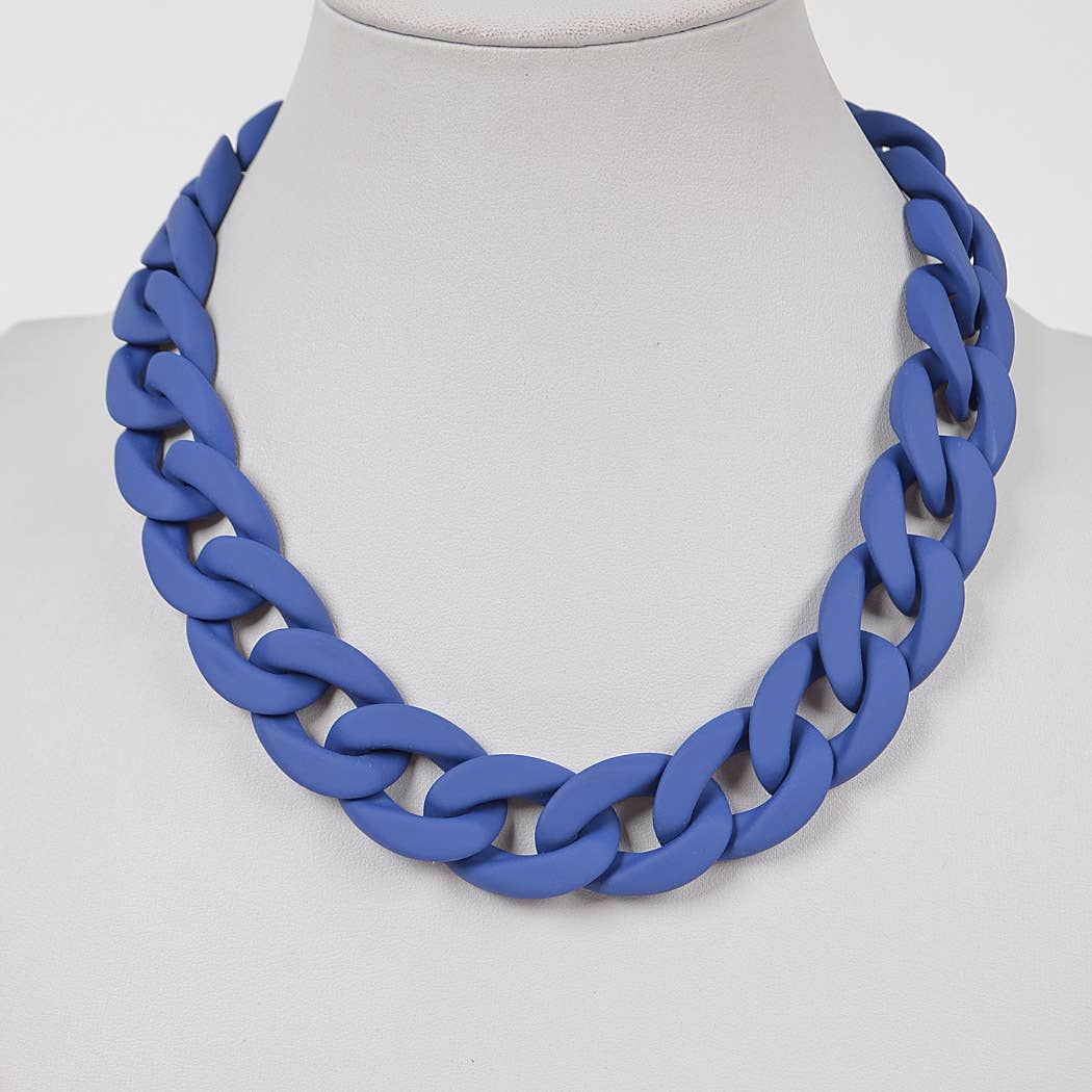 3AM BY H&D ACCESSORIES - Wholesale Link & Chain Necklace - Oversized Color Chain Necklace2