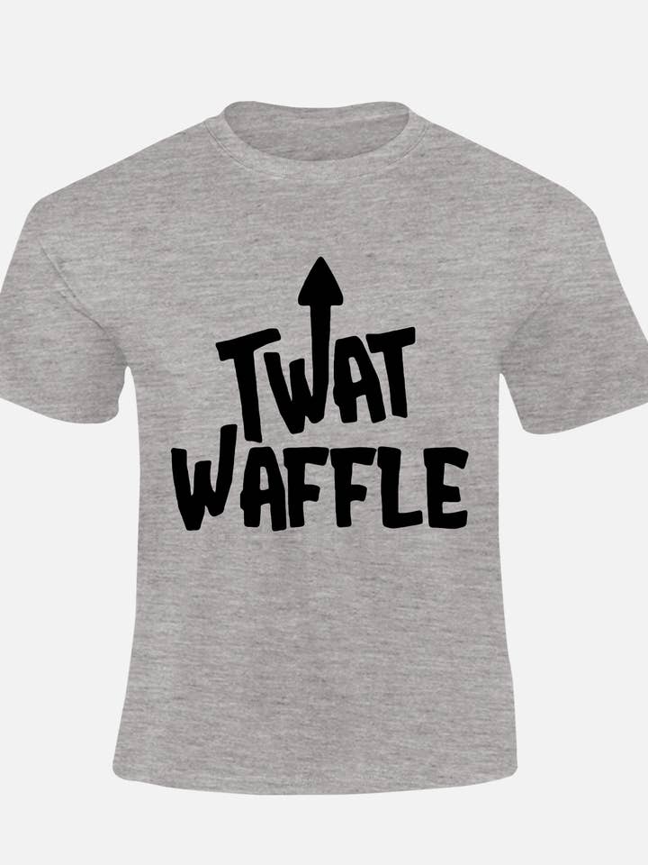 IALD - Wholesale Screen Printed T-Shirt - Unisex - Adult Round Neck T-Shirt | Twat Waffle1