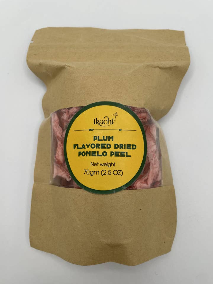 Plum Flavored Dried Pomelo Peel
for wholesale by DP Wholesale LLC