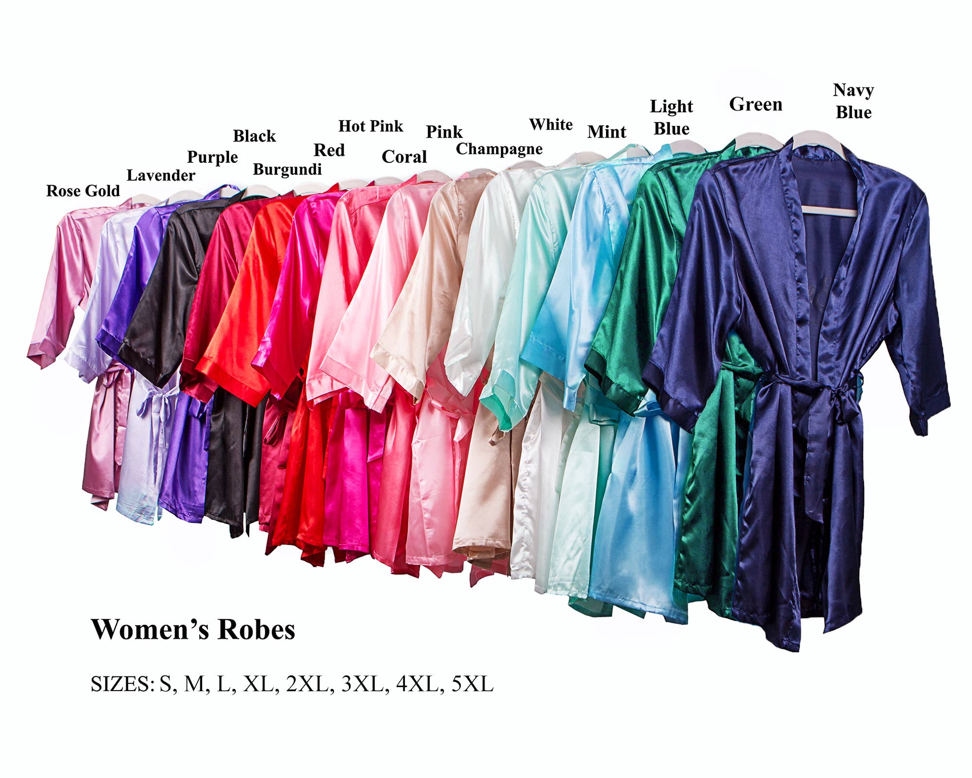 Sisters G Kids - Wholesale Robe - Women's - Women Satin robes1